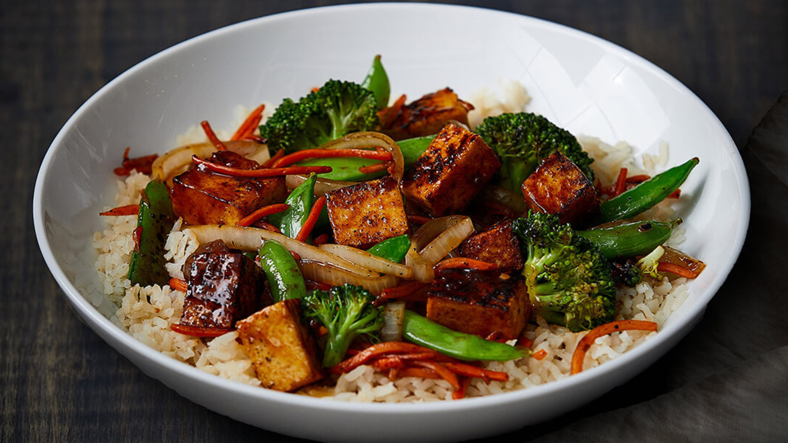 General Tso’s Vegetarian Stir Fry