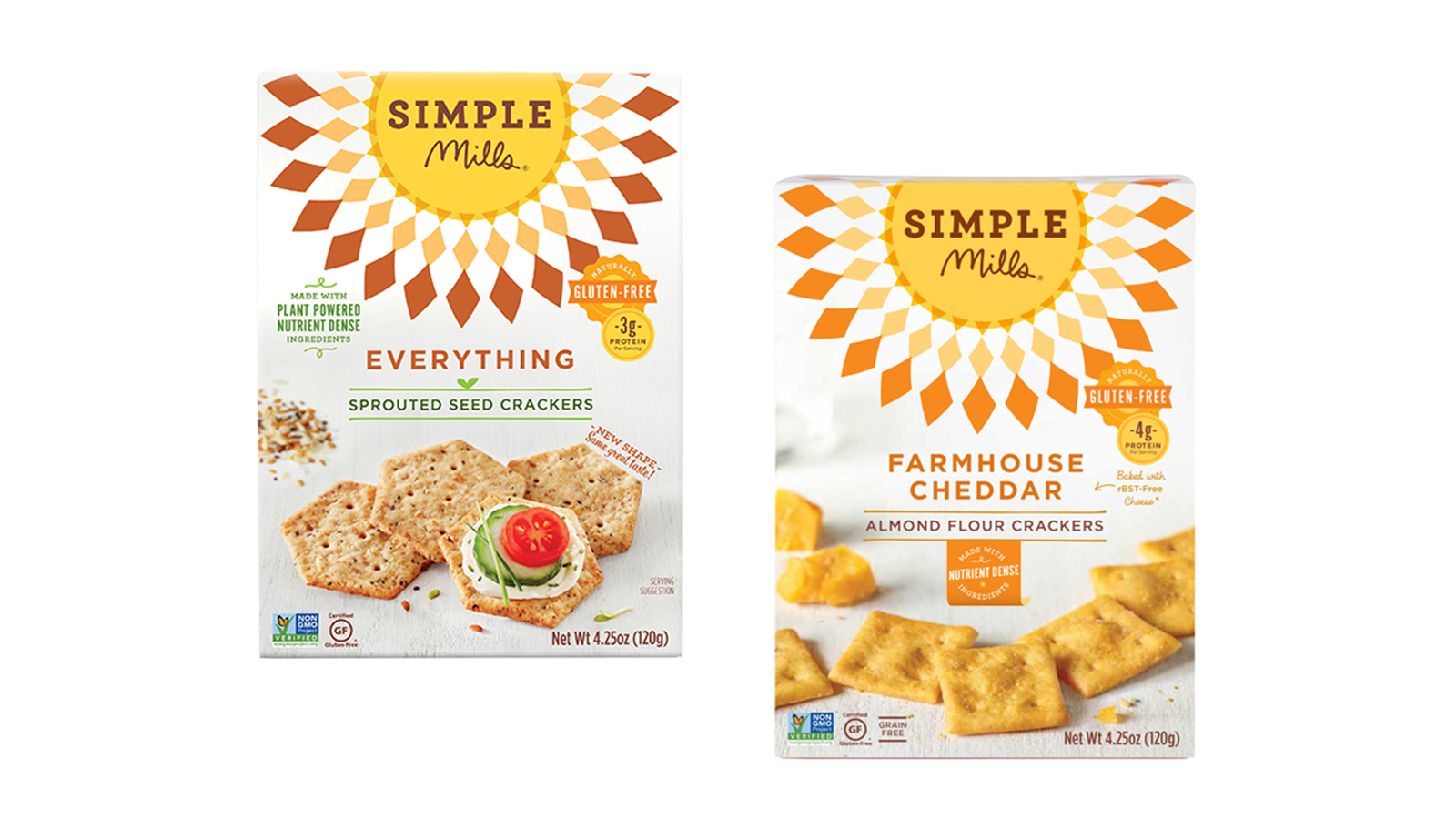 Simple Mills GF Almond Flour and Sprouted Seed Crackers
