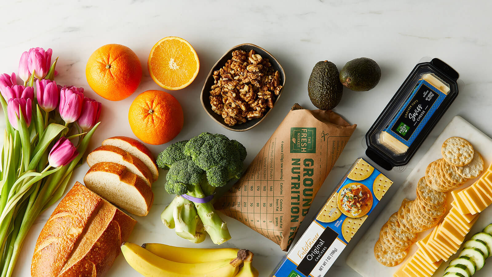 shoppable items from The Fresh Market