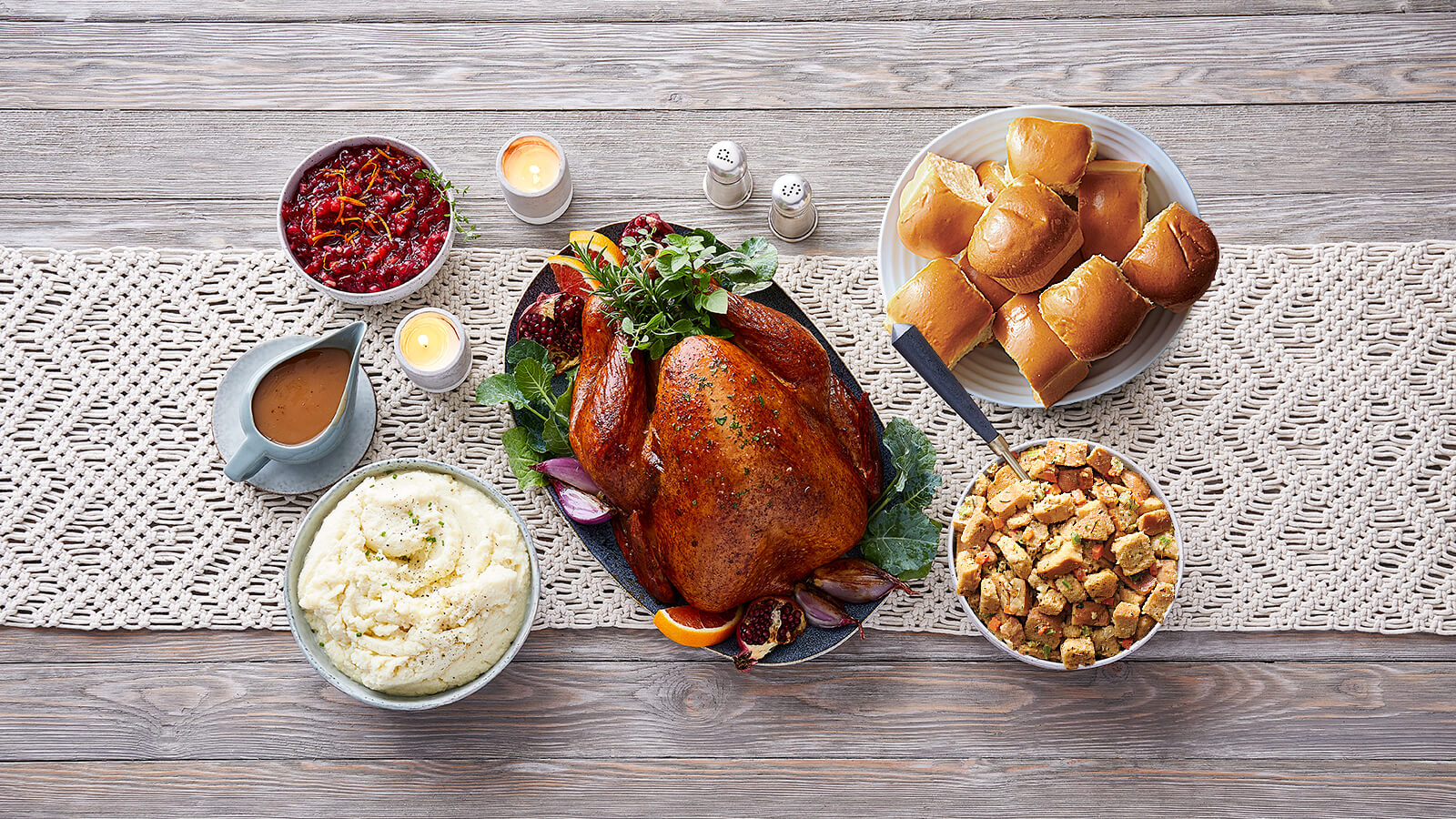 Traditional Holiday Meal > Serves 8-10