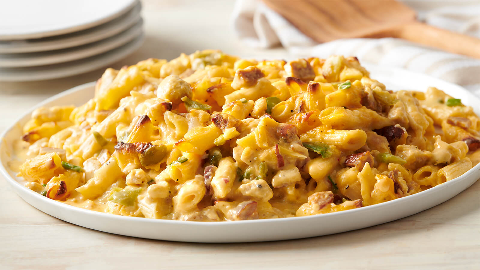 Chicken Penne with Andouille Sausage