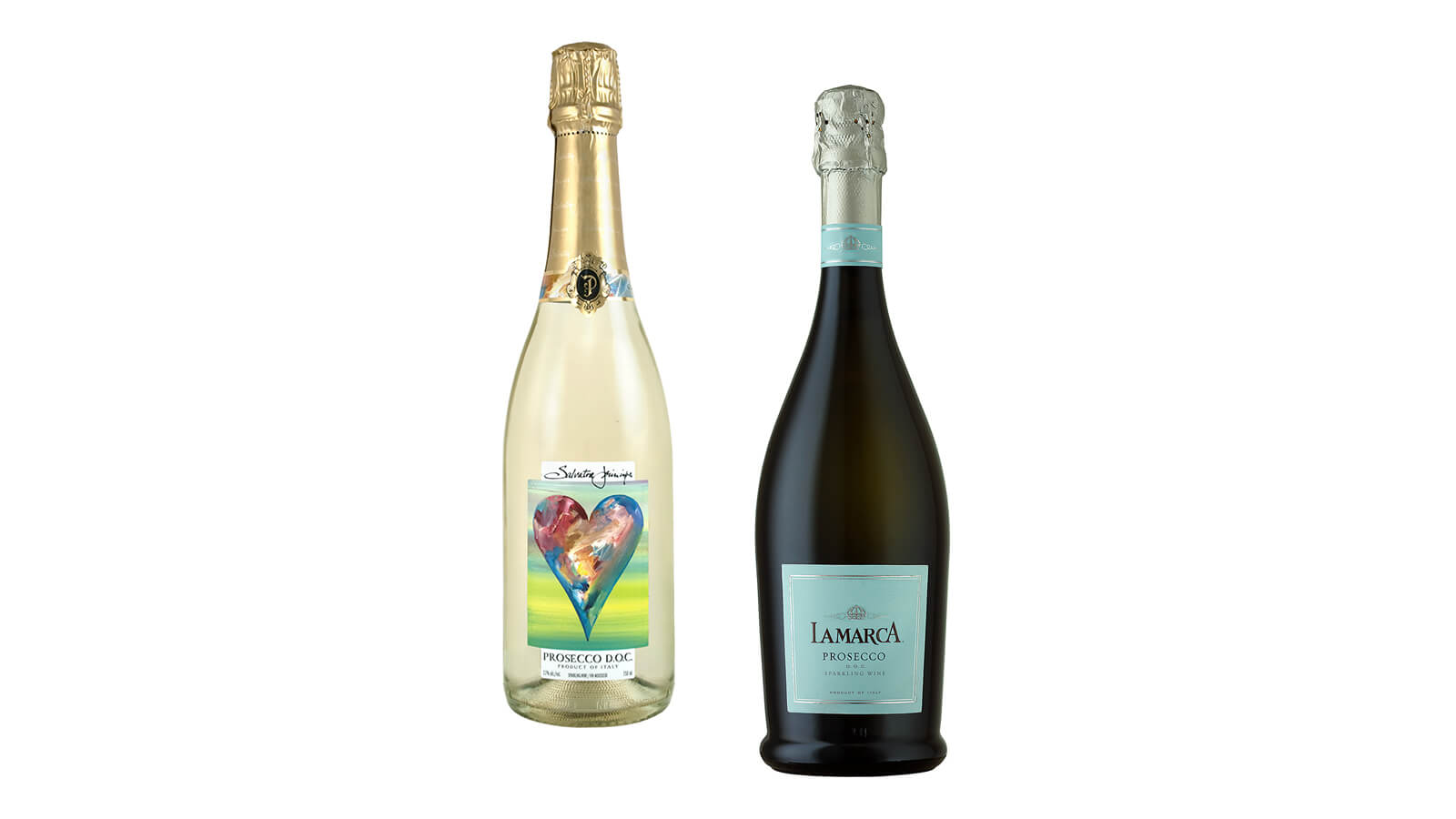 prosecco bottles