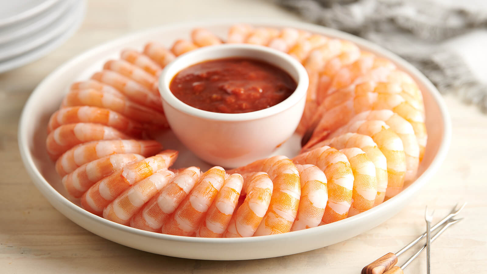 Chefs Net Shrimp Ring Cooked - 10 Oz - Jewel-Osco