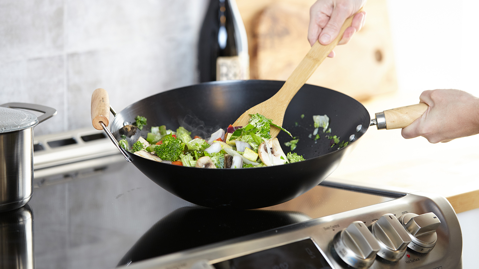 cook vegetables