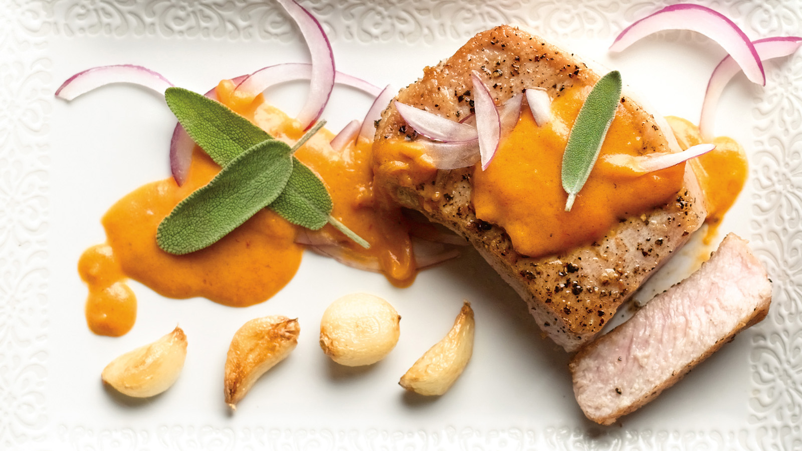 garlic sage pork