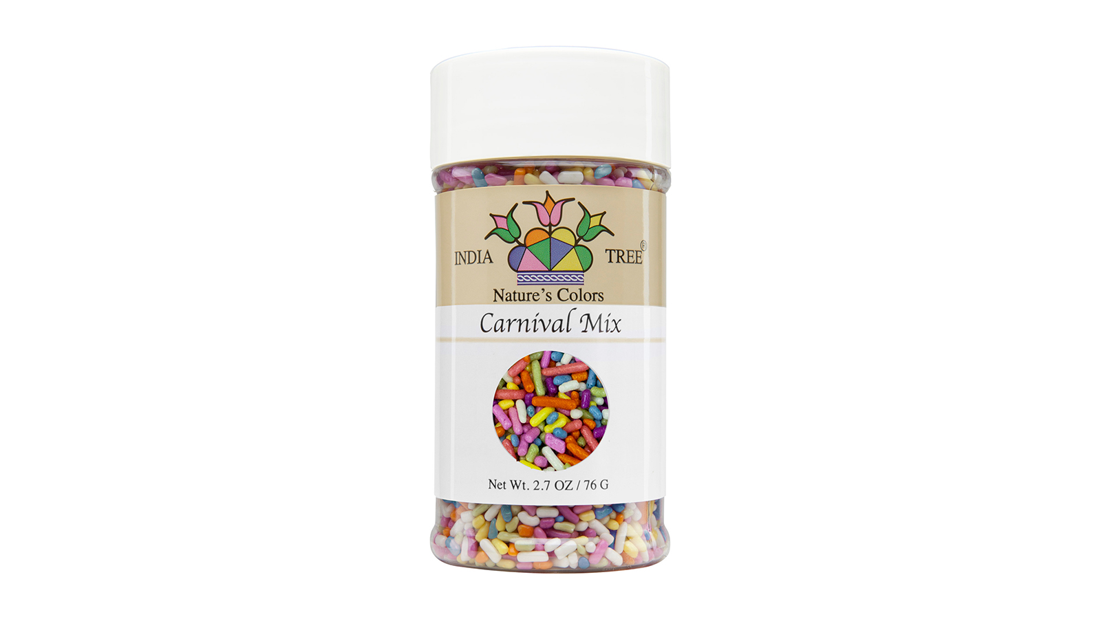 India Tree Nature’s Colors Carnival Mix Sprinkles