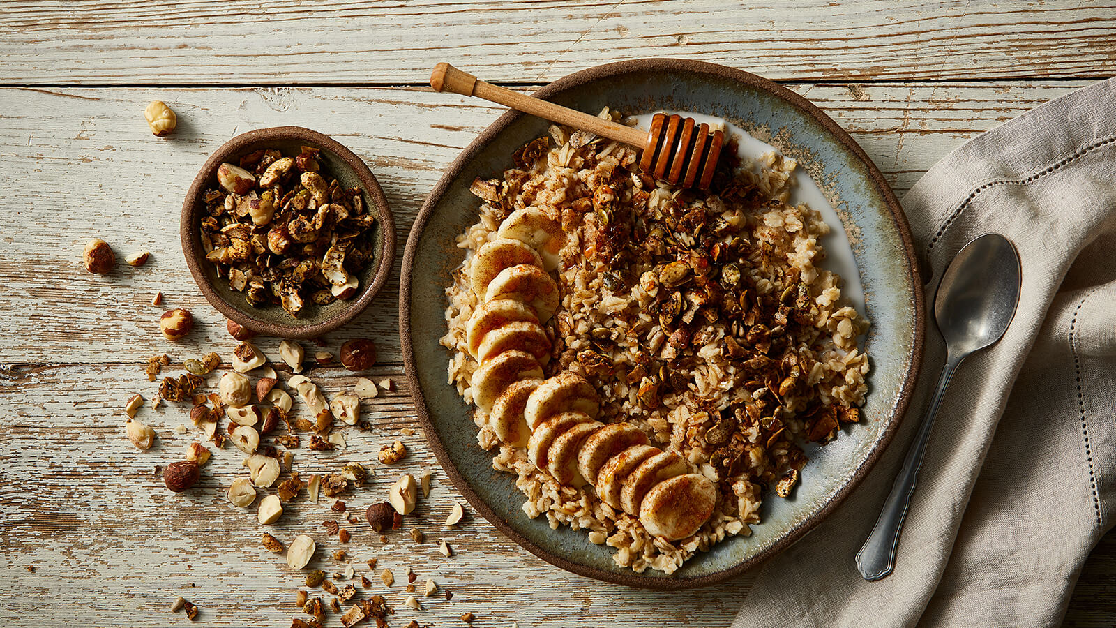 Banana Coffee Crunch Oatmeal