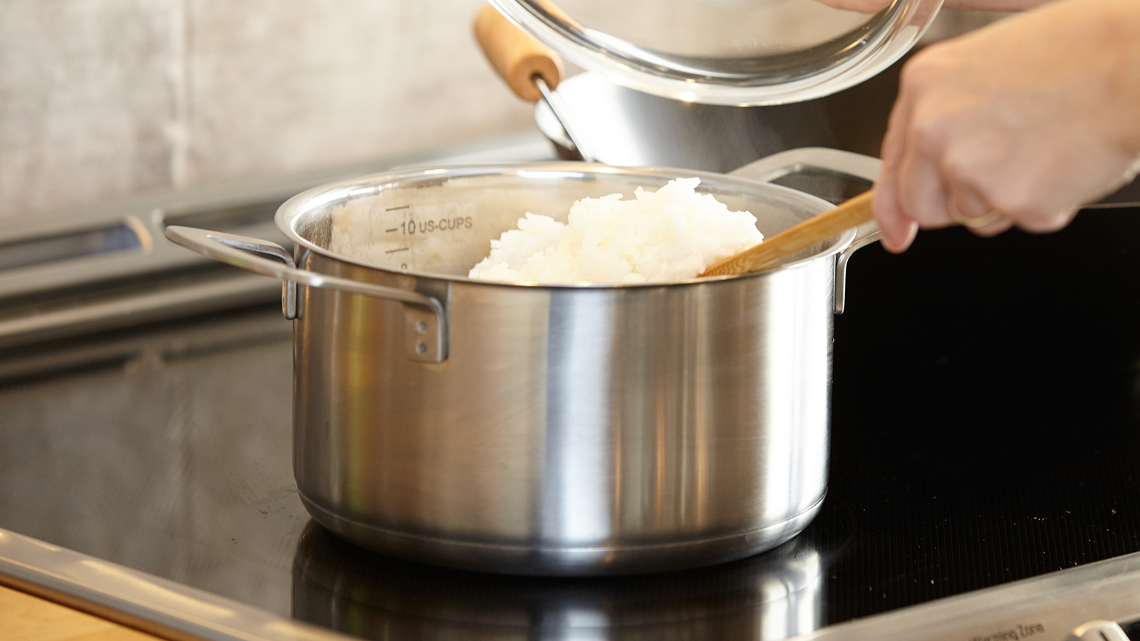 cook rice