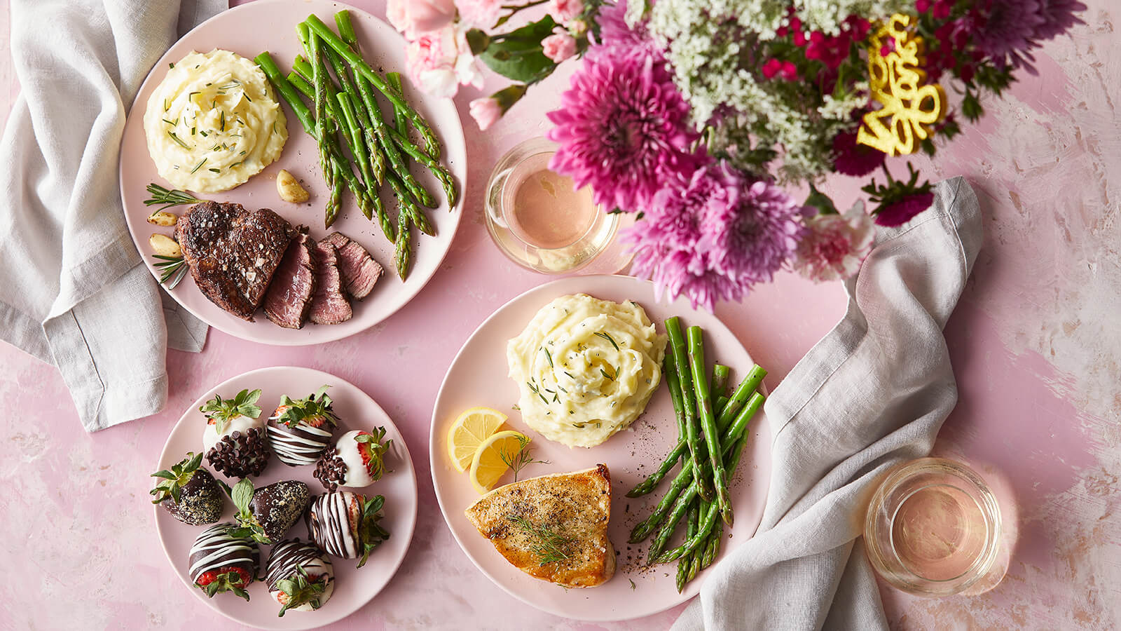 Filet Mignon & Chilean Sea Bass Mother's Day Meal