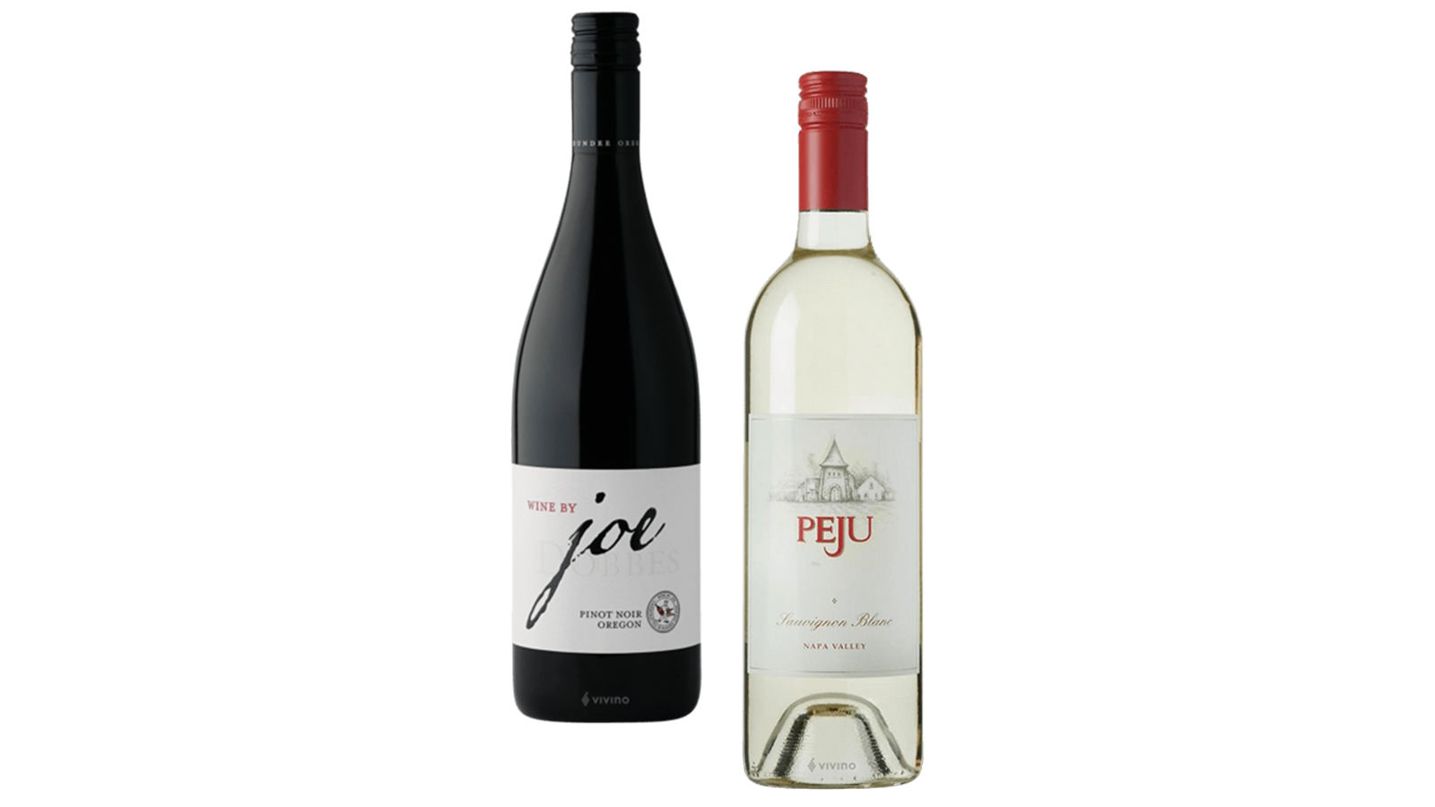 Wines By Joe Pinot Noir & Peju Napa Valley Sauvignon Blanc