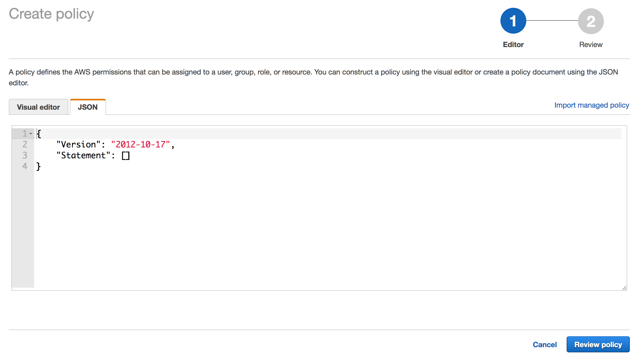 create-policy-json-tab
