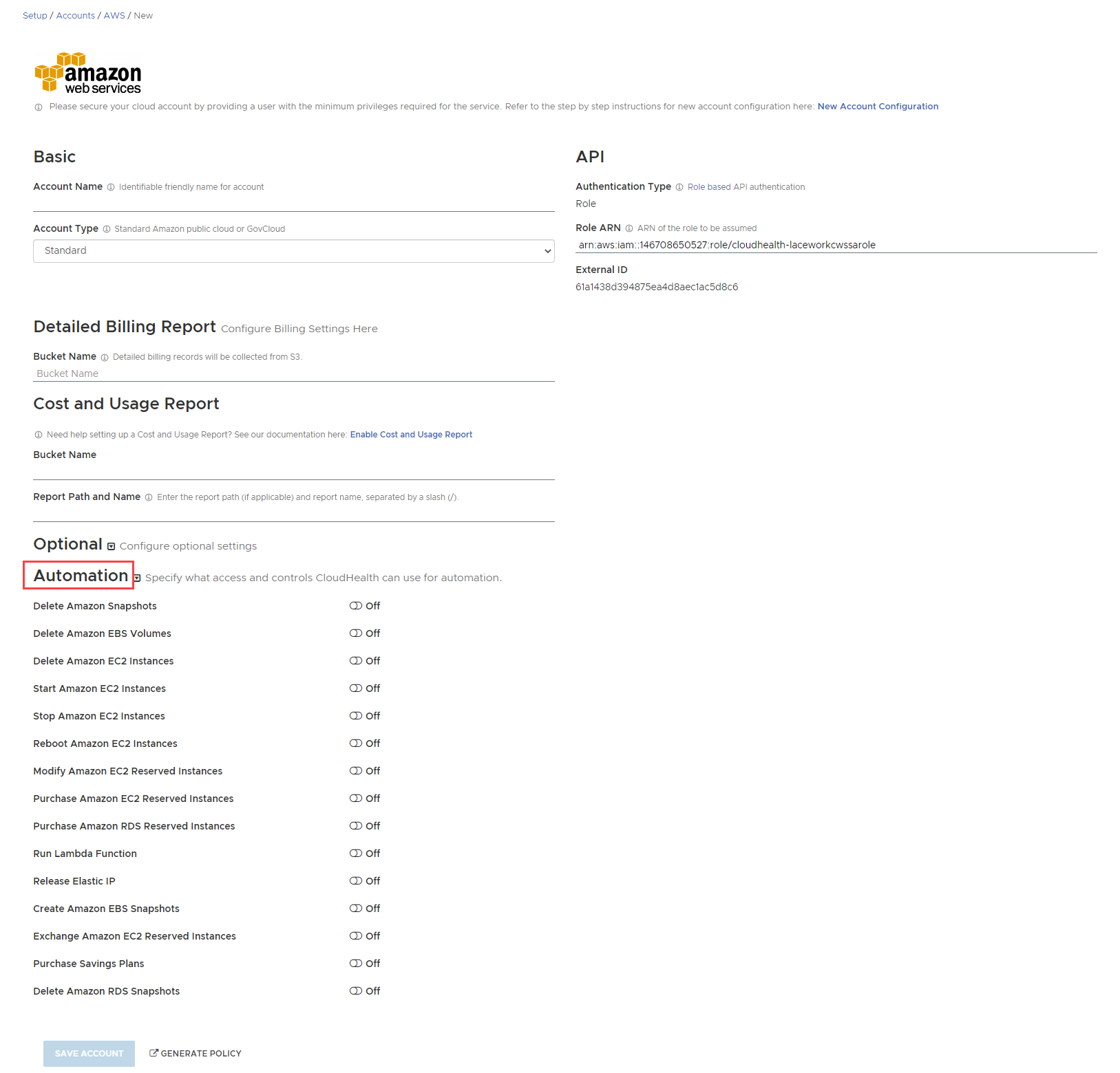 Automation Permissions