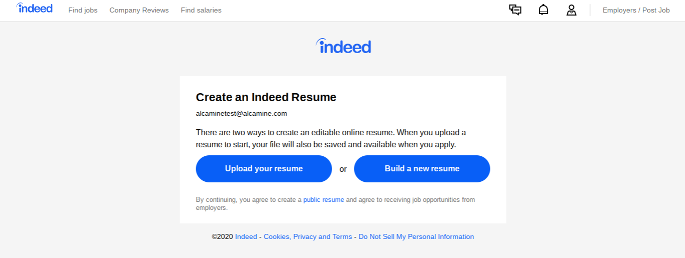 resume