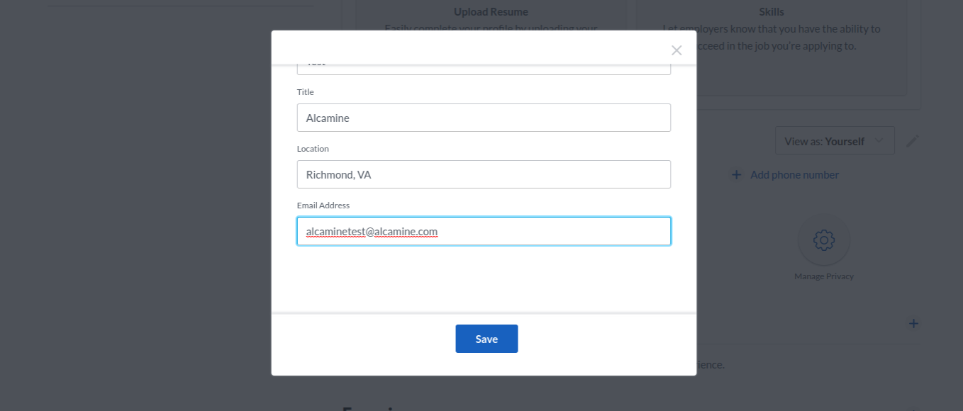 Email Address