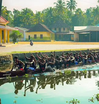 Witness Munnar's cultural vibrancy with TravelTaxi - The colorful Tharavadu Heritage Homes.