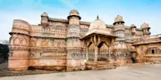 Discover architectural beauty of Jai Vilas Palace with TravelTaxi's royal tours in Gwalior.
