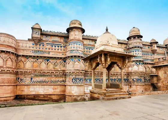 Discover architectural beauty of Jai Vilas Palace with TravelTaxi's royal tours in Gwalior.