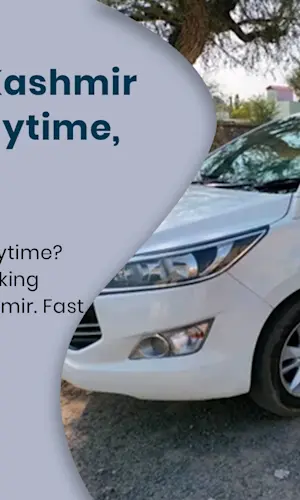 24/7 Taxi Service Delhi to Jammu Kashmir