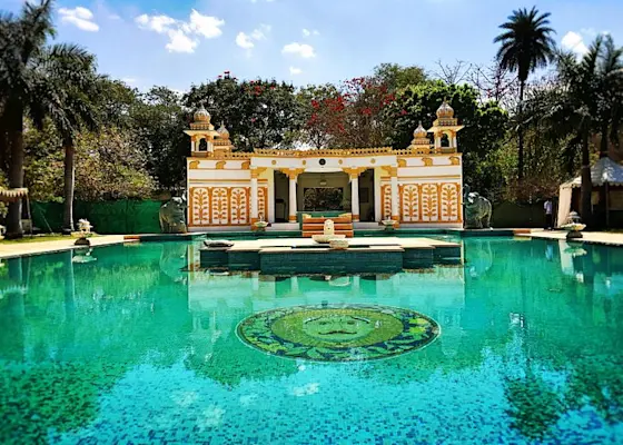 Experience the spiritual aura of Deo Somnath Temple with TravelTaxi's guided temple tours in Dungarpur.