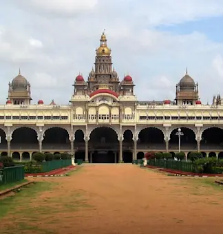 Experience the grandeur of Mysore Palace with TravelTaxi's guided royal tours in Karnataka, India.