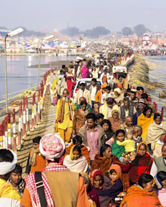 Witness Allahabad's cultural vibrancy with TravelTaxi - The colorful Magh Mela celebrations.