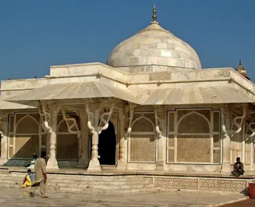 Discover the charm of Jodha Bai's Palace at Fatehpur Sikri with TravelTaxi's guided tours in Uttar Pradesh, India.