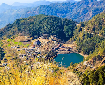 Unwind in Nainital's natural paradise with TravelTaxi - The breathtaking Eco Cave Gardens.