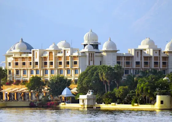 Embrace Udaipur's natural beauty with TravelTaxi - The serene Lake Pichola.