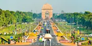 Discover the grandeur of Rashtrapati Bhavan with TravelTaxi's guided tours in Delhi, the presidential residence of India.