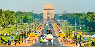 Discover the grandeur of Rashtrapati Bhavan with TravelTaxi's guided tours in Delhi, the presidential residence of India.