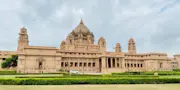 Umaid Bhawan Palace, a magnificent heritage hotel in Jodhpur - Let TravelTaxi arrange your luxurious stay.