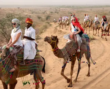 Visit the iconic Brahma Temple in Pushkar with TravelTaxi - One of the few temples dedicated to Lord Brahma worldwide.