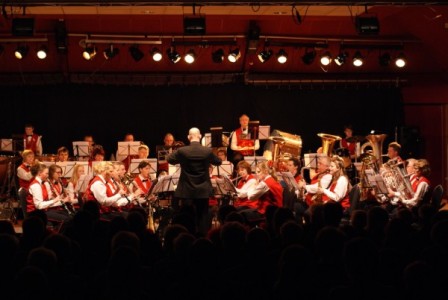 Concert Liemers Harmonie 2012, met muziek en film
