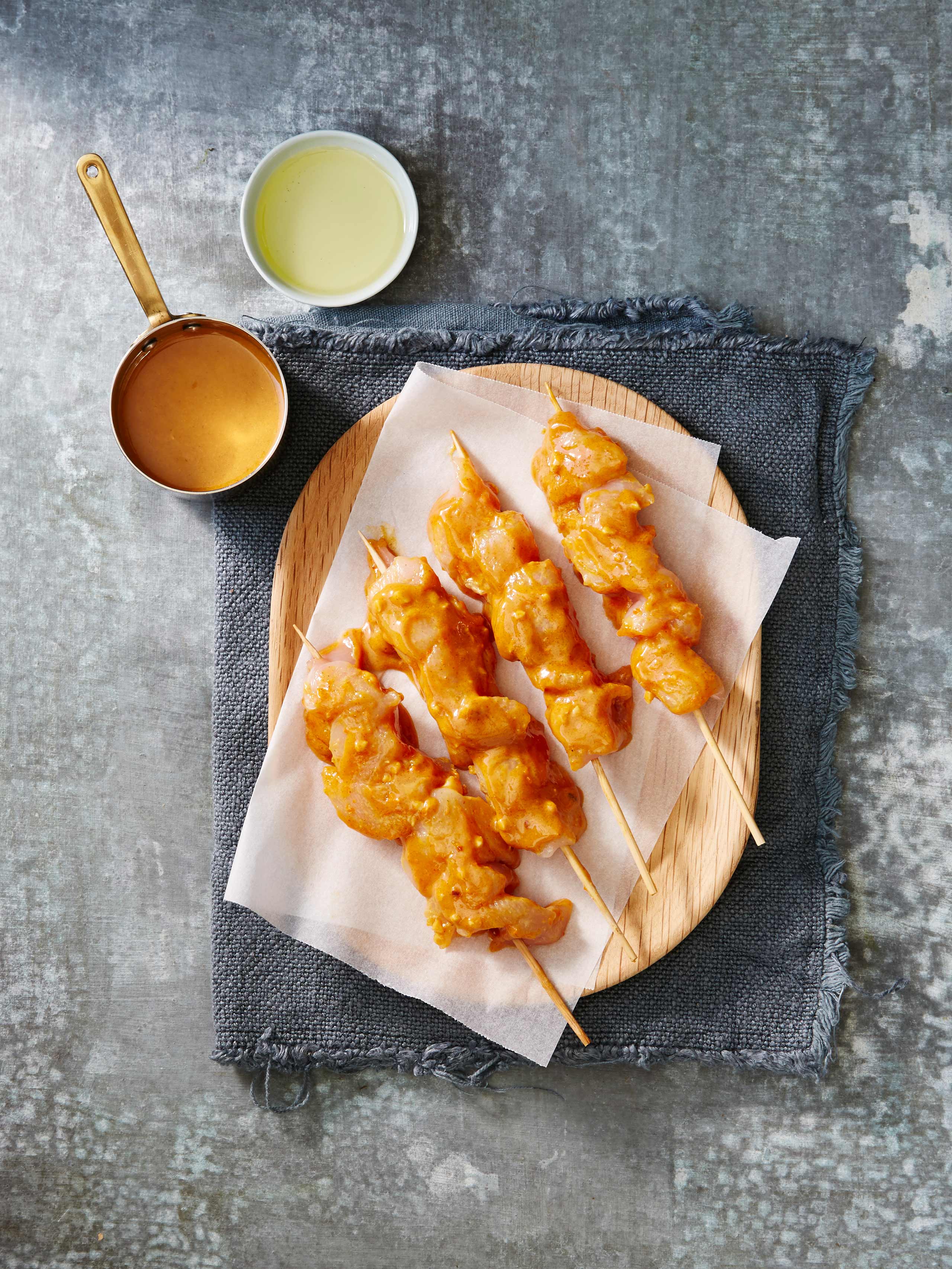 Chicken Satay Skewer Chicken Satay Skewer