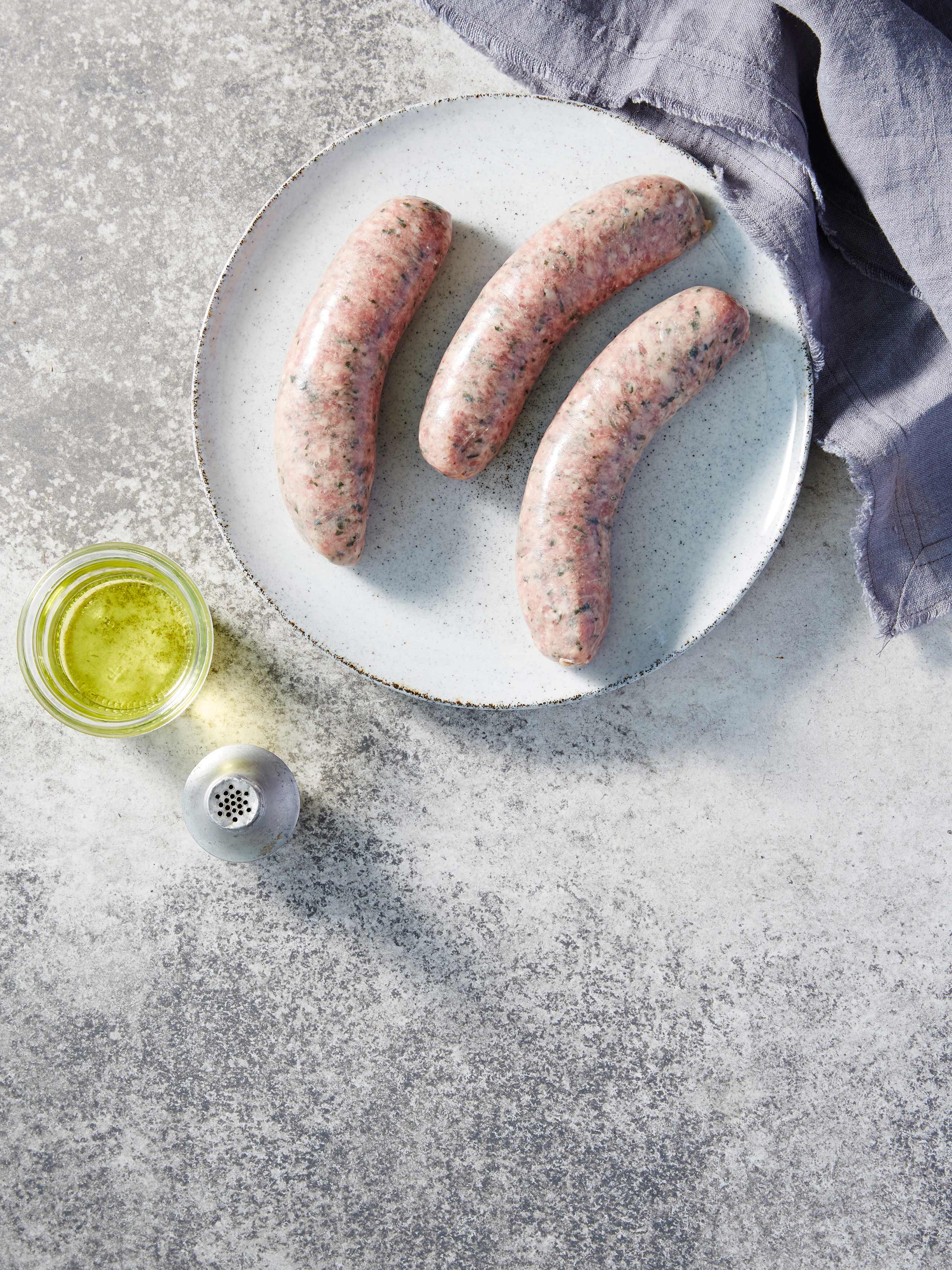 Lamb, Garlic and Feta Sausage Lamb, Garlic and Feta Sausage