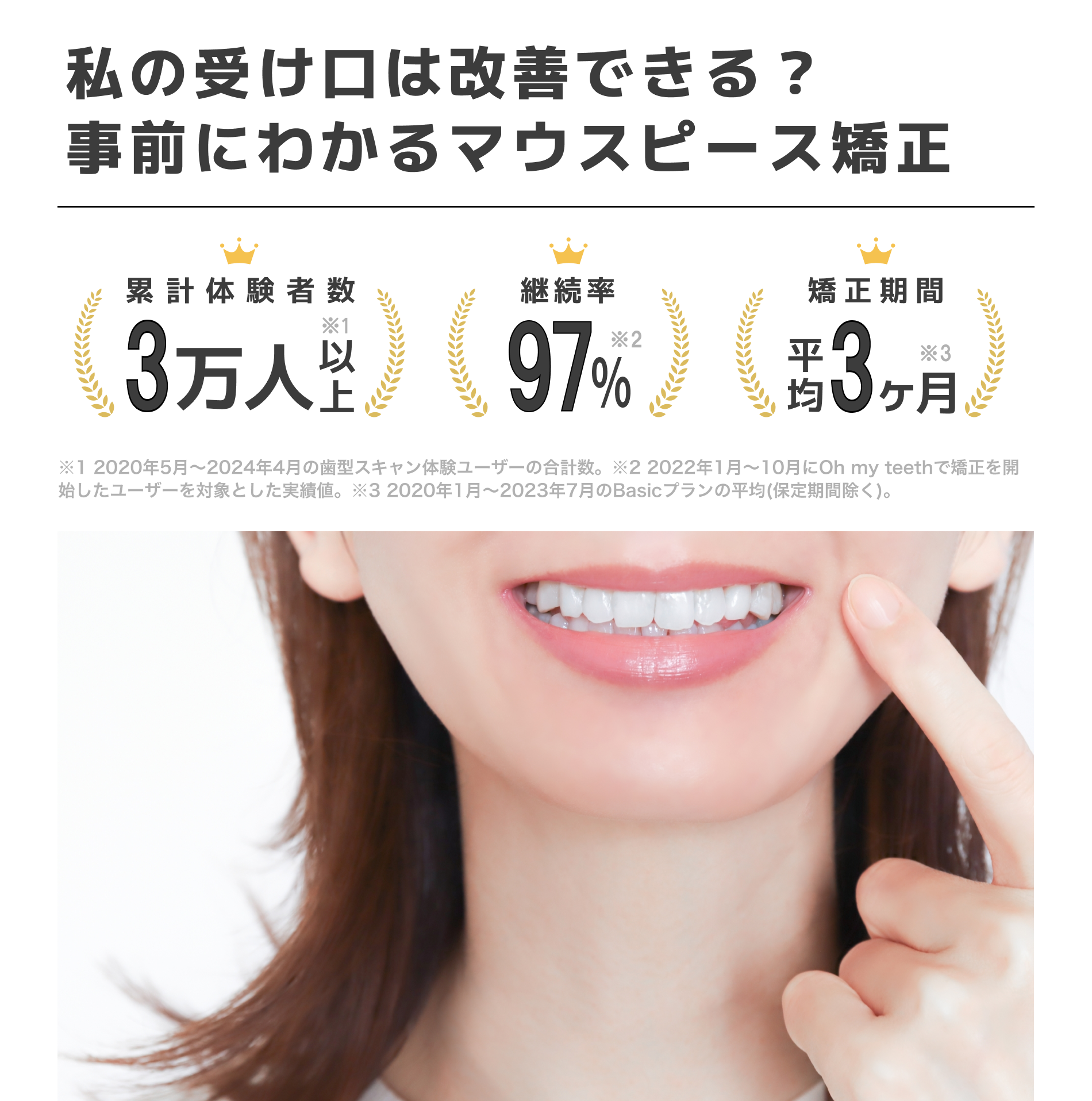 自分の受け口は改善できる?事前にわかるマウスピース矯正