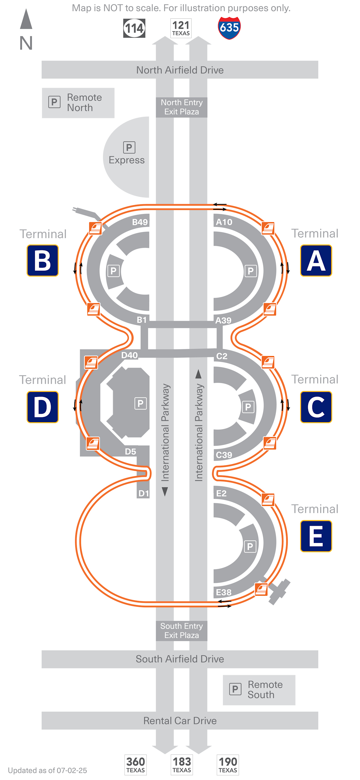 Skylink Map