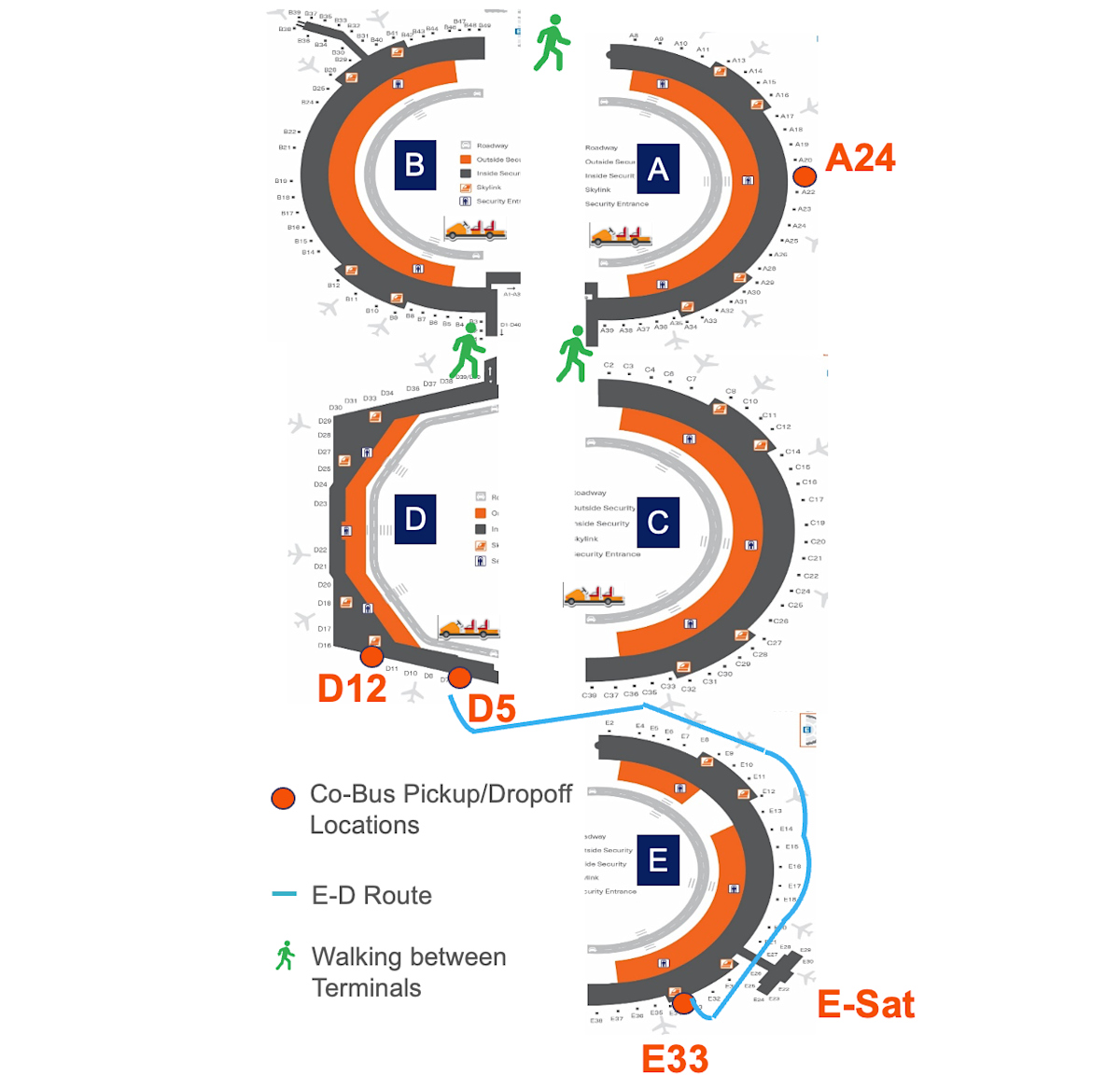 Skylink map