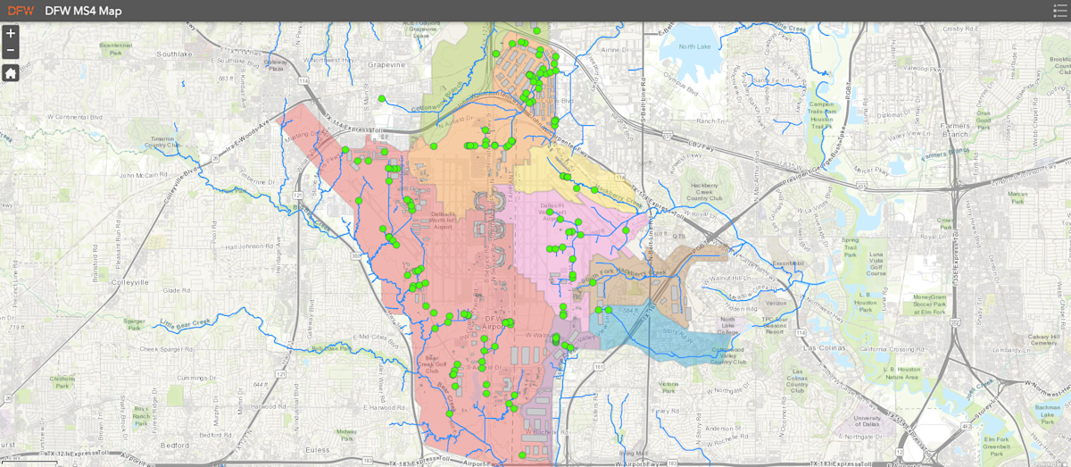 Watershed GIS Map