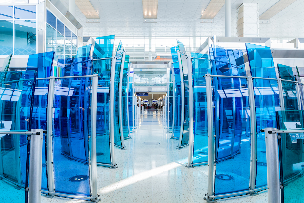 Terminal D Interior Circling Art 02 Christopher Janney