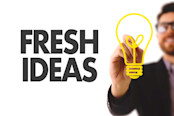 concept of fresh ideas