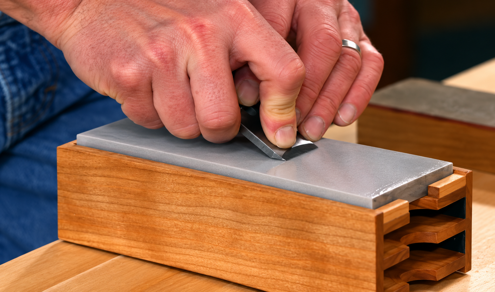 oil-stone-sharpening-fine-grit