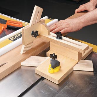 Table Saw Featherboard Jig