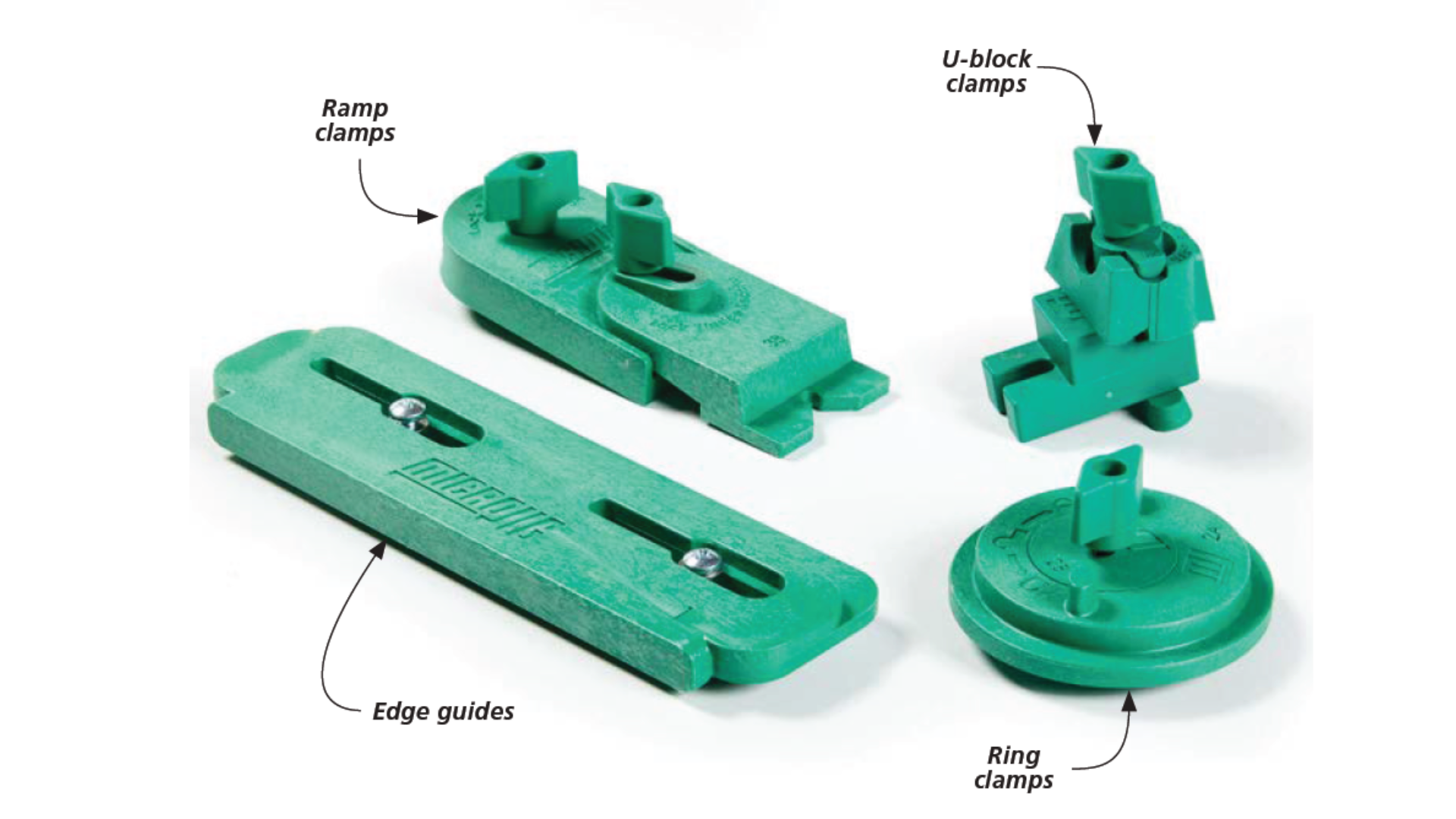 Diagram of parts to CNC withholding kit