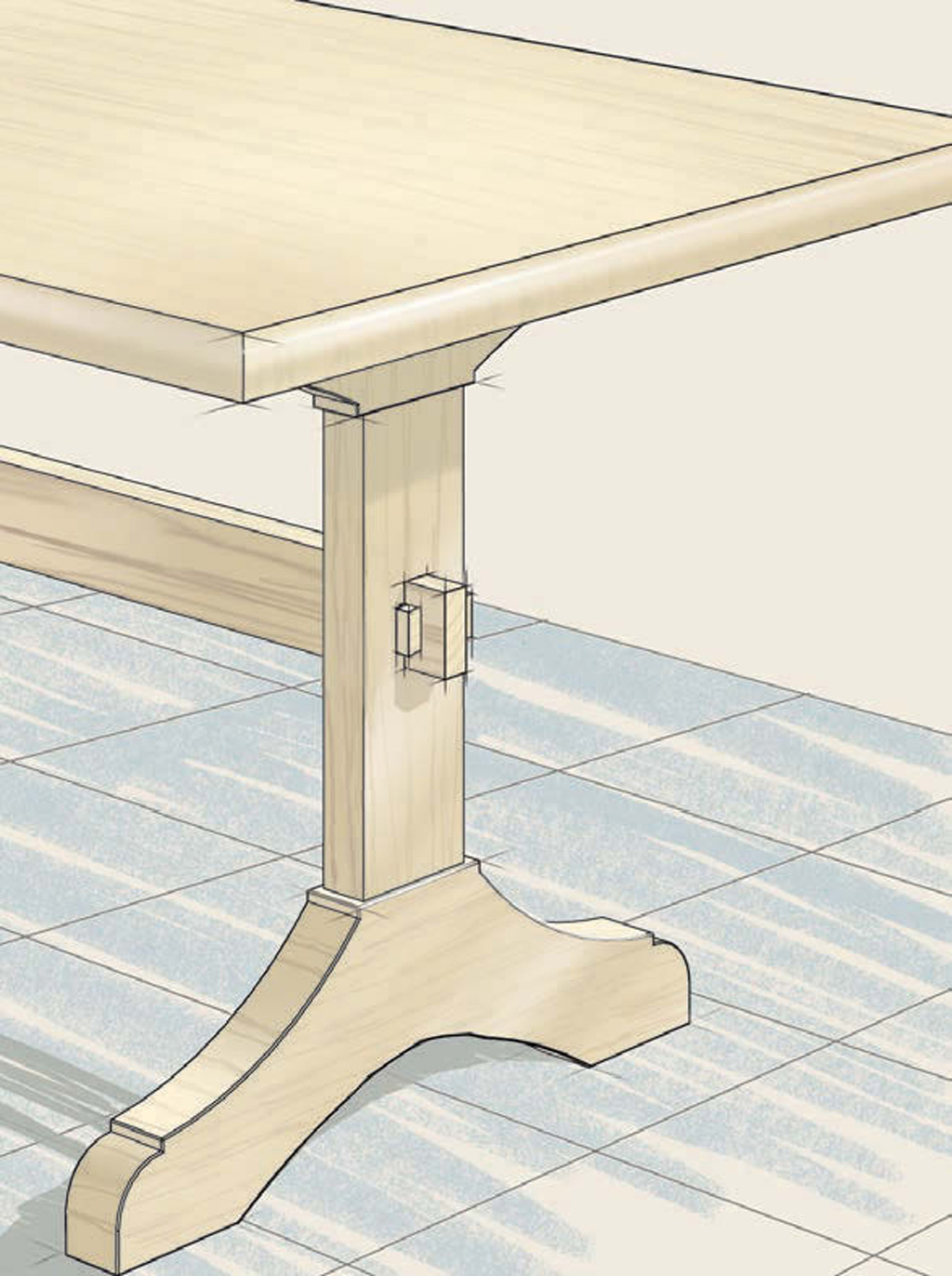 Loose-Wedge Mortise & Tenon Joints