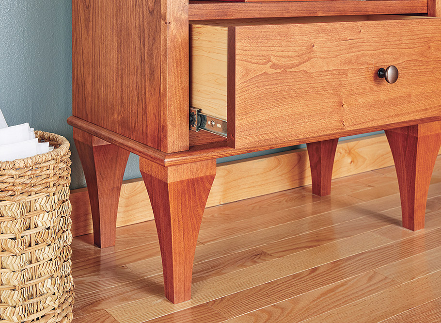 Round-Top bookcase Feet