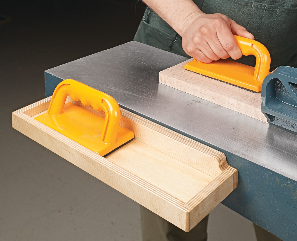 Jointer Push Pad Storage