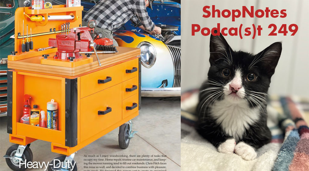 ShopNotes Podcast 249 — Adopter of Ca(r)ts