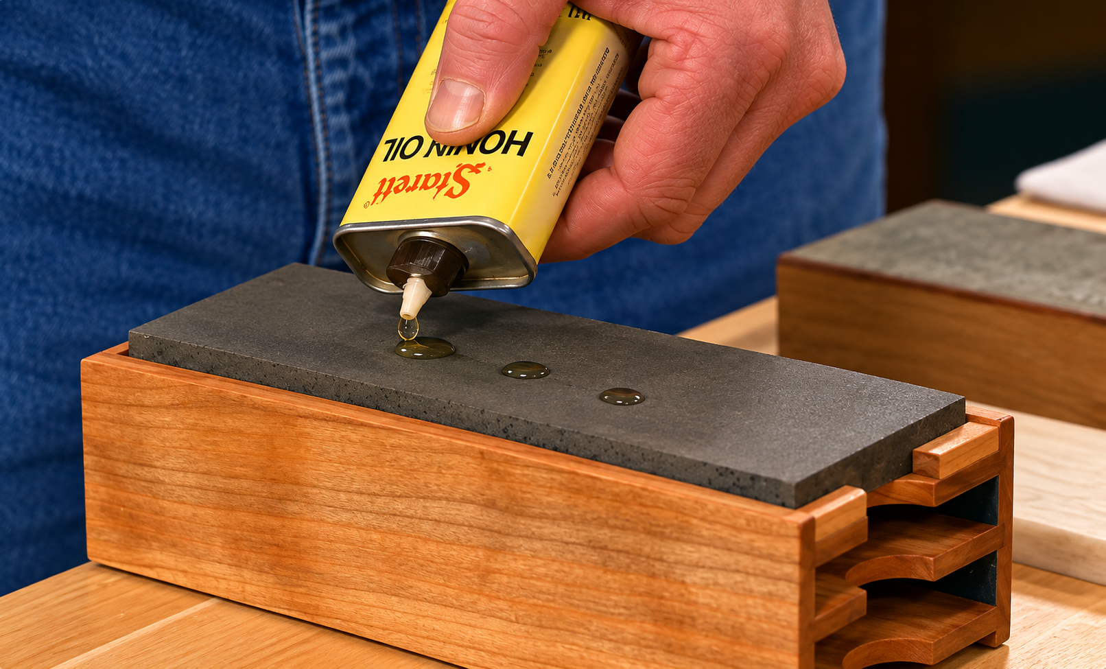 applying-oil-sharpening-stone