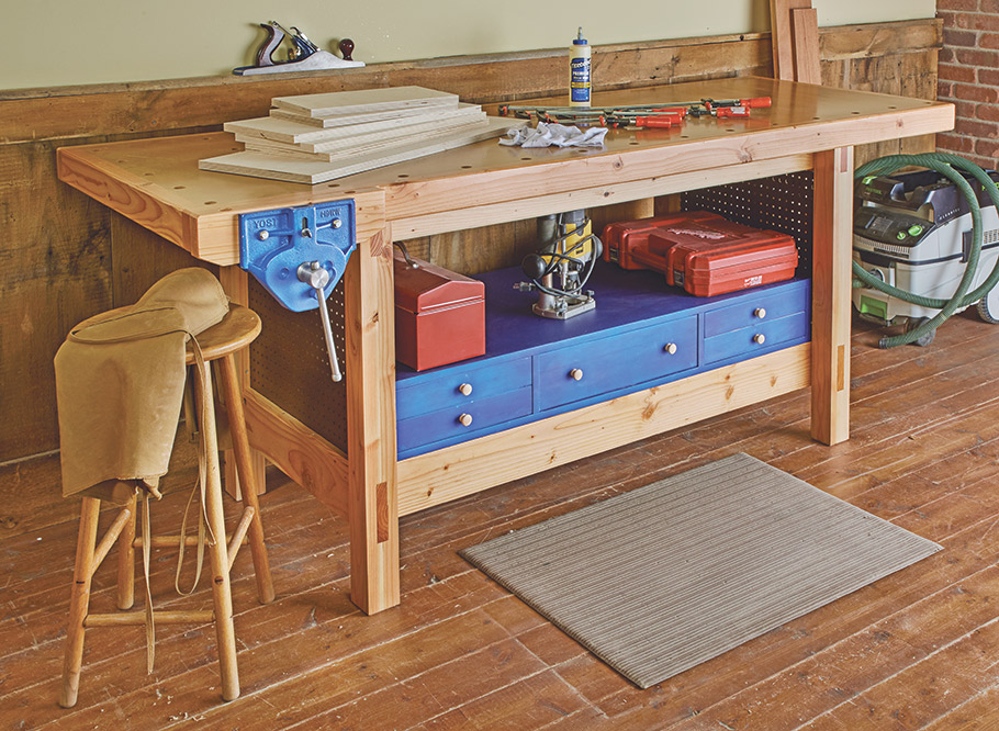 douglas-fir-workbench-base